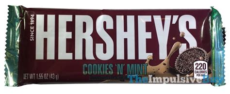 Review Hersheys Cookie N Mint Bar The Impulsive Buy