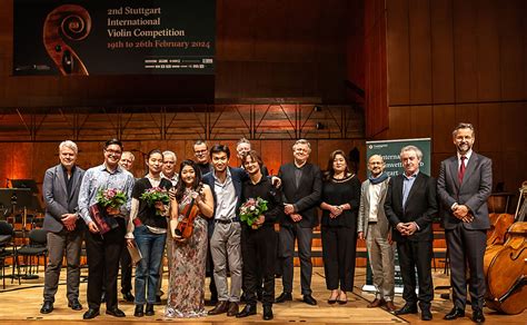 2024 Stuttgart International Violin Competition Announces Winners