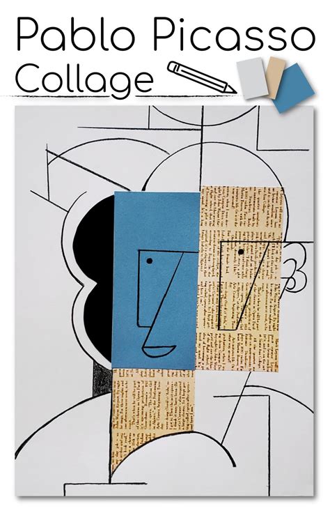 Picasso Art Project For Kids Paper Collage Woo Jr Kids Activities