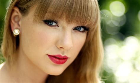 Wallpaper Face Model Long Hair Taylor Swift Mouth Nose Person