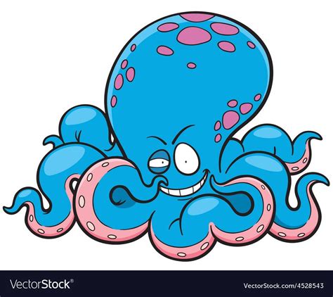 Octopus Royalty Free Vector Image Vectorstock Octopus Pictures