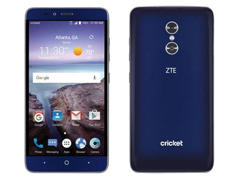 Zte Blade X Max Now Available Via Cricket Wireless Fits Your Budget