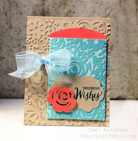 Congratulations on your wedding day and best wishes for a happy life together! Wedding Wishes: A Gorgeous Card DIY! | Wedding wishes ...