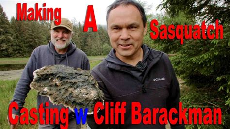Making A Bigfoot Casting With Cliff Barackman Youtube
