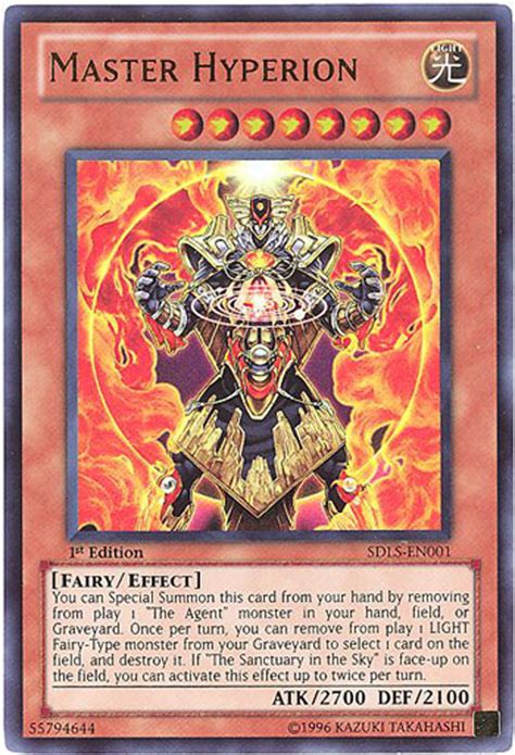 Holos, singles, decks and boxes. Yu-Gi-Oh Card - SDLS-EN001 - MASTER HYPERION (ultra rare holo): BBToyStore.com - Toys, Plush ...