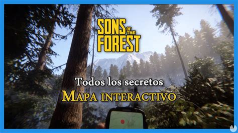 Mapa Interactivo De Sons Of The Forest Todos Los Recursos Armas Y