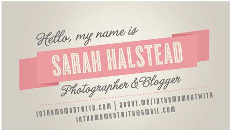 Birth announcements, invitations, holiday cards & more. Business Cards from Minted for #Blissdom | In the Moment ...