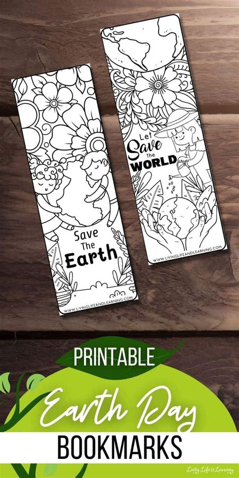 Printable Earth Day Bookmarks In 2023 Earth Science Homeschool Earth