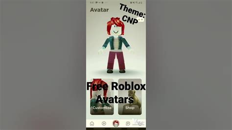 Free Roblox Avatars Theme Cnp Youtube