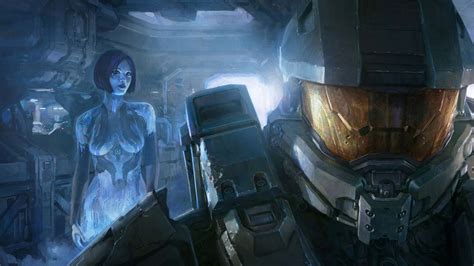 Wallpaper Halo Master Chief Cortana Screenshot Mecha Pc Game
