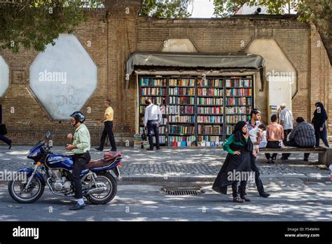 Tehran Street Iran Stock Photo Alamy