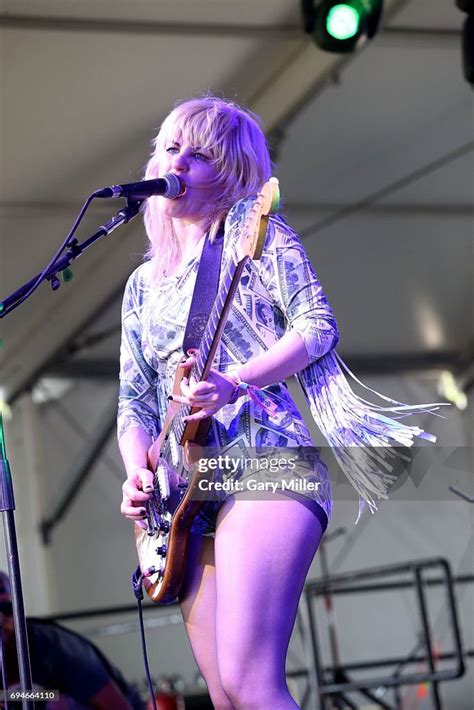 Lindsey Troy Of Deap Vally Performs In Concert During Day 3 Of The