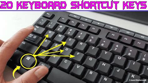 20 Keyboard Shortcut Keys That Will Make You A Computer Expert Youtube