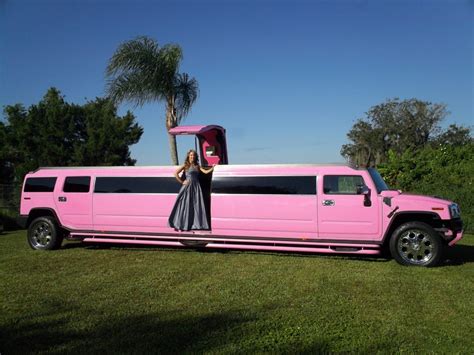 Pink Hummer Limo Clean Ride Limo