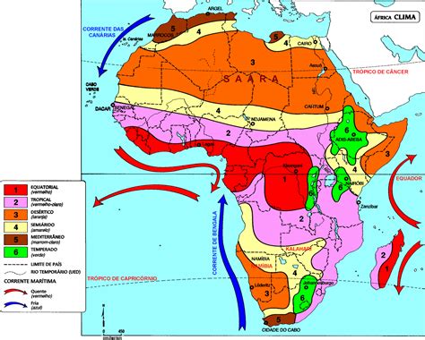 africa principales caracteristicas climas y mapas del continente images images and photos finder