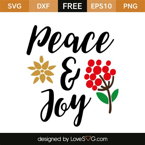 Peace And Joy