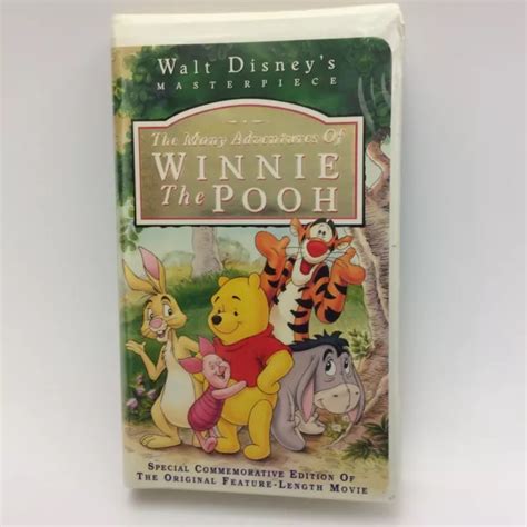 Disney Masterpiece Many Adventures Winnie The Pooh Vhs Video Tape Vtg The Best Porn Website