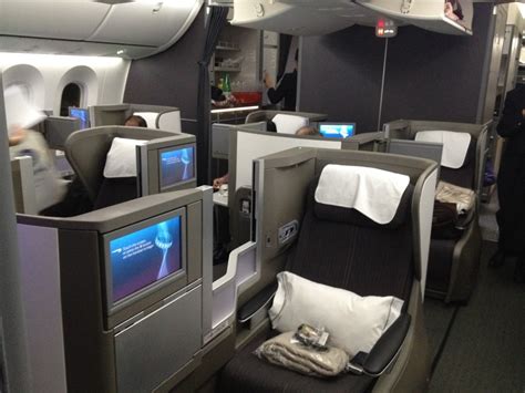 Boeing 787 British Airways Business Class