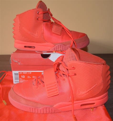 Tênis Nike Air Yeezy 2 Red October Kanye West R 1900000 Em Mercado