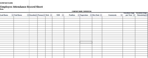 Employee Attendance Calendar Sheet 2020 Download In Excel