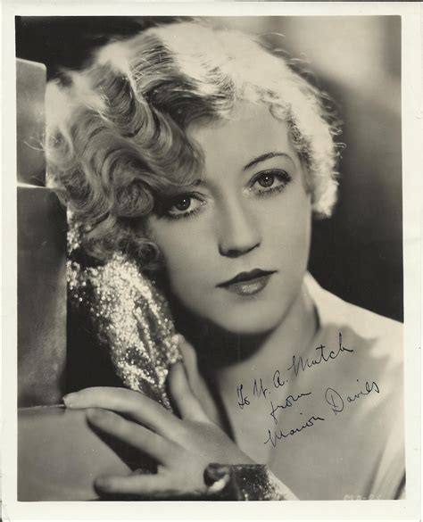 DAVIES MARION: (1897-1961) American Actress, the mistress of newspaper