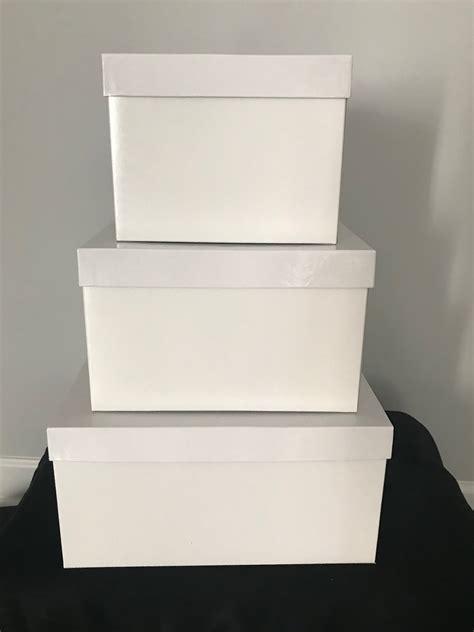 Customizable White T Box White T Boxes Decorative Boxes Box