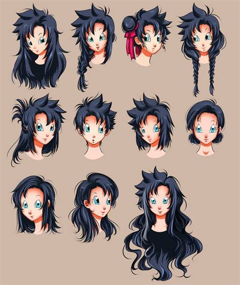 Hairstyles To Draw Crunchyroll Drawing Fringe Anime Manga Drawing