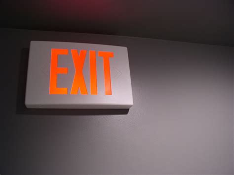 How To Change Light Bulb In Fire Exit Sign