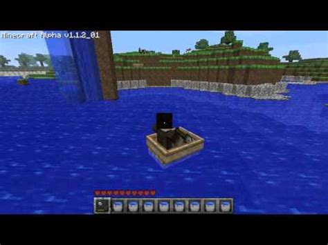 My construction of down water elevator is as follows: Minecraft - Water Tower - YouTube