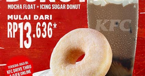 Kfc Promo Paket Baru Mocha Donut Harga Mulai Rp 13636 Scanharga