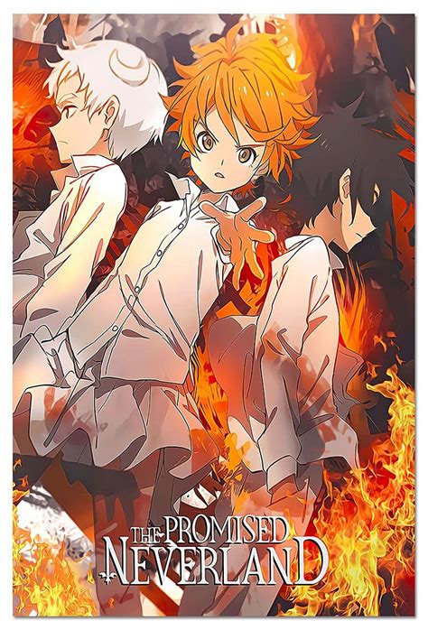The Promised Neverland Poster Neverland Anime Season Room Decor Posters Wall Posters Anime