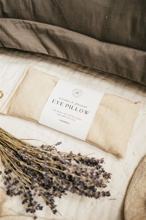Lavender And Flaxseed Eye Pillow Herbal Academy