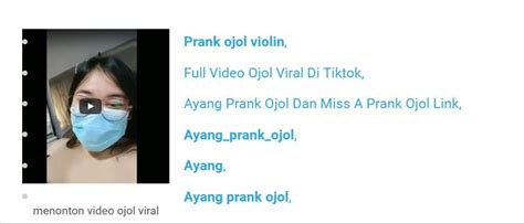 Viral Video Ayank Prank Ojol Dan Miss A Prank Dropbuy