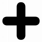 Symbol Clipart Addition Plus Mono Sign Icon