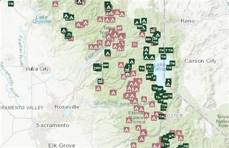 Us Forest Service Camping Map