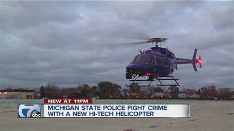 New Michigan State Police Helicopter Youtube