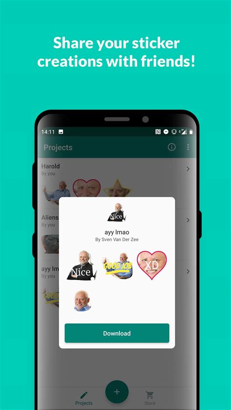 Yourmoji is another sticker maker app that lets you create and edit personal emojis and stickers directly from your device. Sticker Maker for WhatsApp - Sticker Studio for Android ...