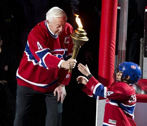 After 70 years at the montreal forum, the montreal canadiens play their first game at the molson centre. The concept of 'passing the torch' (as seen in the photo above) is the one used in the second ...