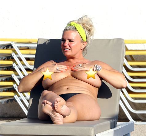Kerry Katona Goes Topless As She Soaks Up The Sun In Greece The Sun