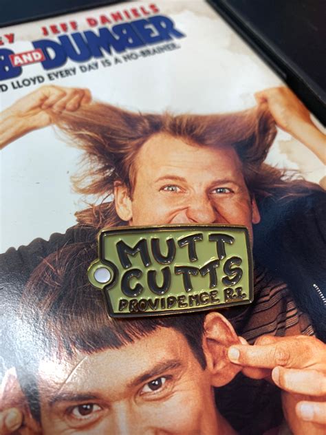 Mutt Cuts Dumb And Dumber Enamel Pin Etsy