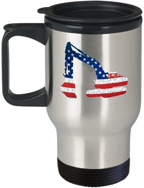 Amazon Construction Worker Mugs Crane Operator Gifts Oz Stainless Steel Travel