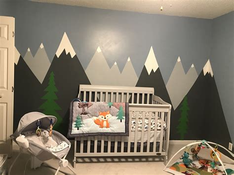 Mountain Nursery Baby Boy Nursery Baby Boy Rooms Baby Boy Nurseries