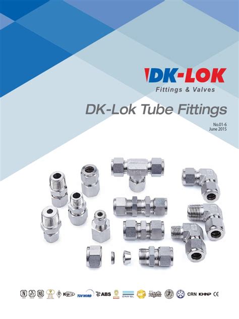 Dk Lok Tube Fitting June 2015pdf Leak Pipe Fluid Conveyance