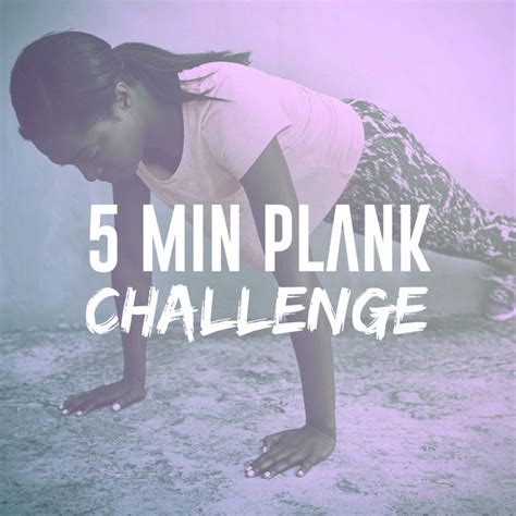 5 Minute Plank Challenge Moderate Bodyweight Workout Program