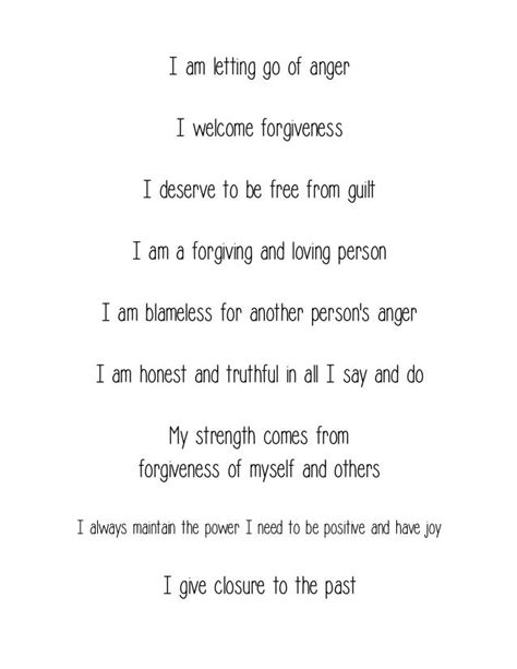 Emotion And Moving On Affirmations