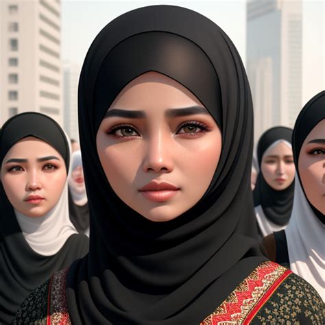 Generator Seni AI Dari Teks Hijab Ultra Realistic Image D Huge 28272