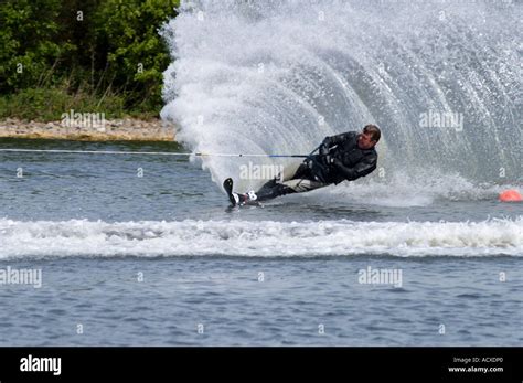 Waterskier Slalom Hi Res Stock Photography And Images Alamy
