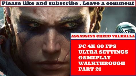 Assassin S Creed Valhalla 1080p 60FPS PC ULTRA SETTINGS RTX 3080