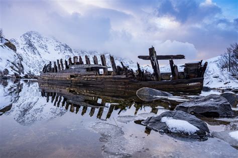 Shipwreck In Sildpolltjønna Norway