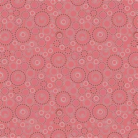 Kitchen Love Per Yd Contempo By Benartex By Cherry Guidry White And Coral Circles On